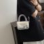 Fashion Off-white Pu Flap Crossbody Bag