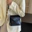 Fashion Khaki Pu Flap Crossbody Bag