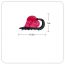 Fashion 2#red Acetic Acid Love Gripper