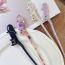 Fashion 6# Coffee White (about 17cm) Acetate Cat Hairpin