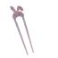 Fashion 6# Pink (about 14.5cm*3.5cm 10g) Acetate Rabbit U-shaped Hairpin