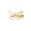 Fashion Right - Silver Metal Hollow Butterfly Hair Clip
