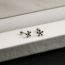 Fashion 15# Stainless Steel Flower Earrings