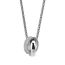 Fashion Cylinder Drill (without Chain) Titanium Steel Diamond Round Necklace For Men