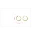 Fashion 3.7cm Pink Drop Glaze Hoop Earrings (thick Real Gold To Preserve Color) Copper Drip Oil Round Earrings