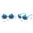 Fashion Blue- Silicone Frog Children's Sunglasses