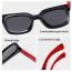 Fashion Black Frame Red Legs Tac Cat Eye Large Frame Children's Sunglasses
