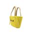Fashion Yellow Straw Large Capacity Shoulder Bag