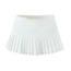 Fashion Black Polyester Pleated Skirt
