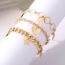 Fashion Golden 6 Alloy Geometric Bracelet Set