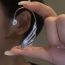 Fashion 14# Alloy Diamond Bow Ear Hook (single)
