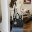 Fashion Grey Large Capacity Shoulder Bag