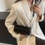 Fashion Black Pu Sequin Large Capacity Crossbody Bag