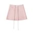 Fashion Pink High Waist Strappy Skirt
