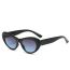 Fashion Black Frame Black And Gray Film Cat Eye Small Frame Sunglasses