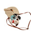 Fashion Wooden Beads Tassel Rice Straw Large Capacity Shoulder Bag
