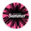 Fashion Sunset Coconut Tree A8 Polyester Printed Round Picnic Mat