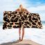 Fashion 08 Leopard Print Polyester Printed Bath Towel