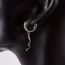 Fashion 1# Stainless Steel Snake-shaped Men's Earrings (single)