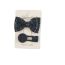 Fashion Coffee Color Fabric Textured Bow Hair Clip Set
