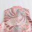Fashion Pink Satin Print Vest