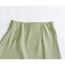 Fashion Khaki Satin Irregular Skirt