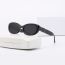 Fashion Beige Tea Tablets Pc Cat Eye Sunglasses