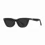 Fashion Black Frame Tea Tablets (ordinary Tablets) Cat Eye Small Frame Sunglasses