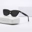Fashion White Frame Gray Film (polarized Film) Cat Eye Small Frame Sunglasses