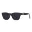 Fashion Translucent Gray Flakes Cat Eye Small Frame Sunglasses
