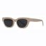 Fashion Solid Gray Flakes Pc Cat Eye Sunglasses