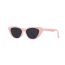 Fashion Pink Frame Gray Film Pc Cat Eye Sunglasses