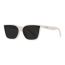 Fashion Translucent Gray Film (ordinary Film) Pc Cat Eye Large Frame Sunglasses