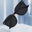 Fashion Tea Frame Tea Tablets (polarized Film) Pc Large Frame Sunglasses