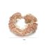 Fashion Brown Pleated Lace Hair Tie