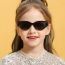 Fashion Gray Box Tac Cat-eye Children's Sunglasses
