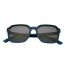 Fashion Glossy Black Tac Large Frame Children's Sunglasses