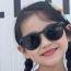 Fashion Sand Gray Frame Tac Large Frame Children's Sunglasses
