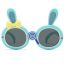 Fashion White Frame Cartoon Bunny Children's Sunglasses