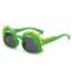 Fashion Yellow-green Cartoon Little Dinosaur Children's Sunglasses