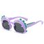 Fashion Blue Cartoon Little Dinosaur Children's Sunglasses