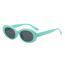 Fashion Pink Framed Black And Gray Film Tac Cat-eye Children's Sunglasses