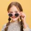 Fashion Black Frame Tac Round Children's Sunglasses