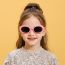 Fashion Pink Frame Tac Large Frame Children's Sunglasses