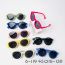 Fashion Blue Tac Round Children's Sunglasses