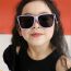 Fashion Beige Framed Black And Gray Pieces Tac Large Frame Children's Sunglasses