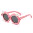 Fashion Pink Frame Lamb Children's Sunglasses