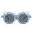 Fashion Purple Frame Lamb Children's Sunglasses