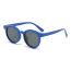 Fashion Light Blue Frame Tac Round Frame Children's Sunglasses