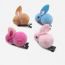 Fashion Pink Children's Rabbit Plush Hair Clip